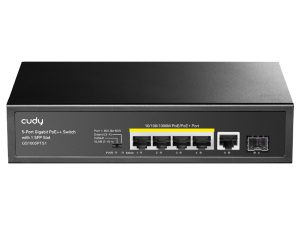 Cudy 5 Port Gigabit 4 PoE 120W 1SFP Switch