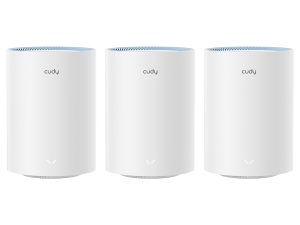 Cudy Dual Band WiFi 5 1200Mbps Fast Ethernet Mesh 3 Pack