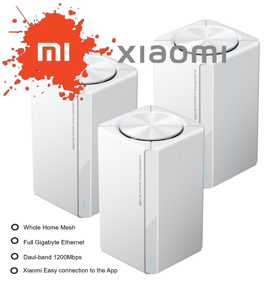 Xiaomi Mesh System AC1200 - 3 Pack
