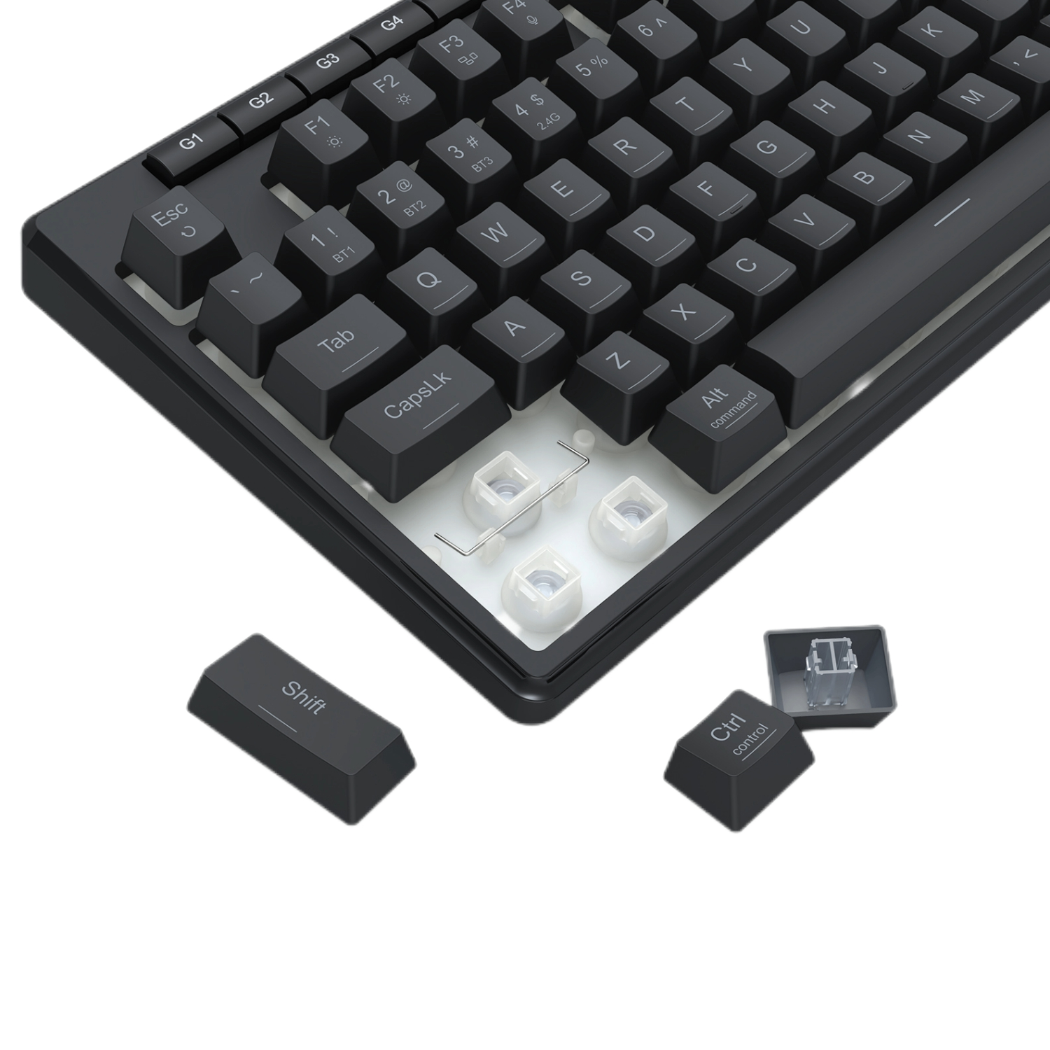 Redragon SHIVA PRO Wireless keyboard - Black - Image 7