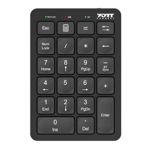 Port Connect Bluetooth Rechargeable Keypad