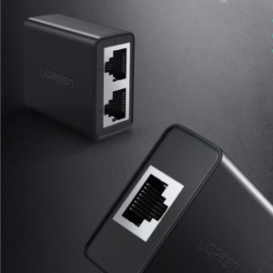 UGREEN RJ45 Splitter Adapter 2 Pack (Black)