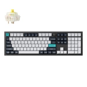 Keychron Q6 Max QMK/VIA Wireless Mechanical Keyboard (Full-Size, Gateron Jupiter Banana)