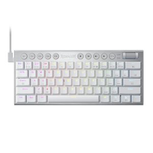 Redragon K632 HORUS Mini 60% RGB Wired Gaming Keyboard – White